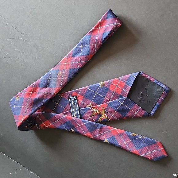 Burberry Vintage 80s/ 90s Plaid Duck Tie - Picture 7 of 7
